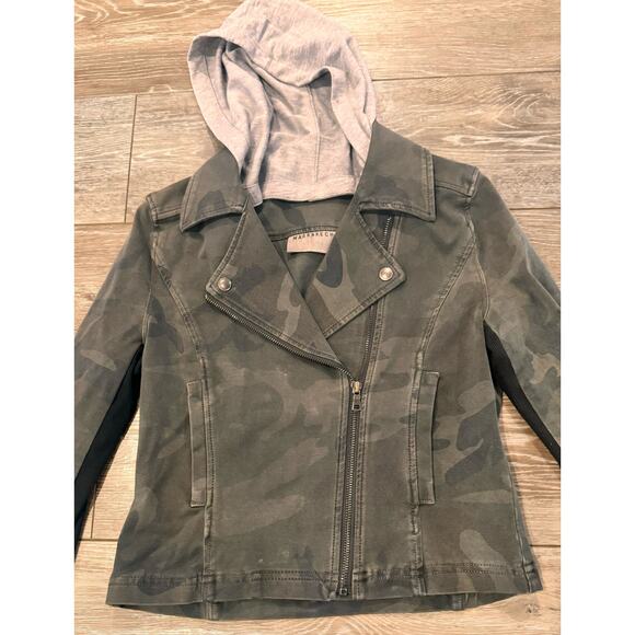Anthropologie Marrakech Camo Moto Jacket XS - Picture 2 of 4